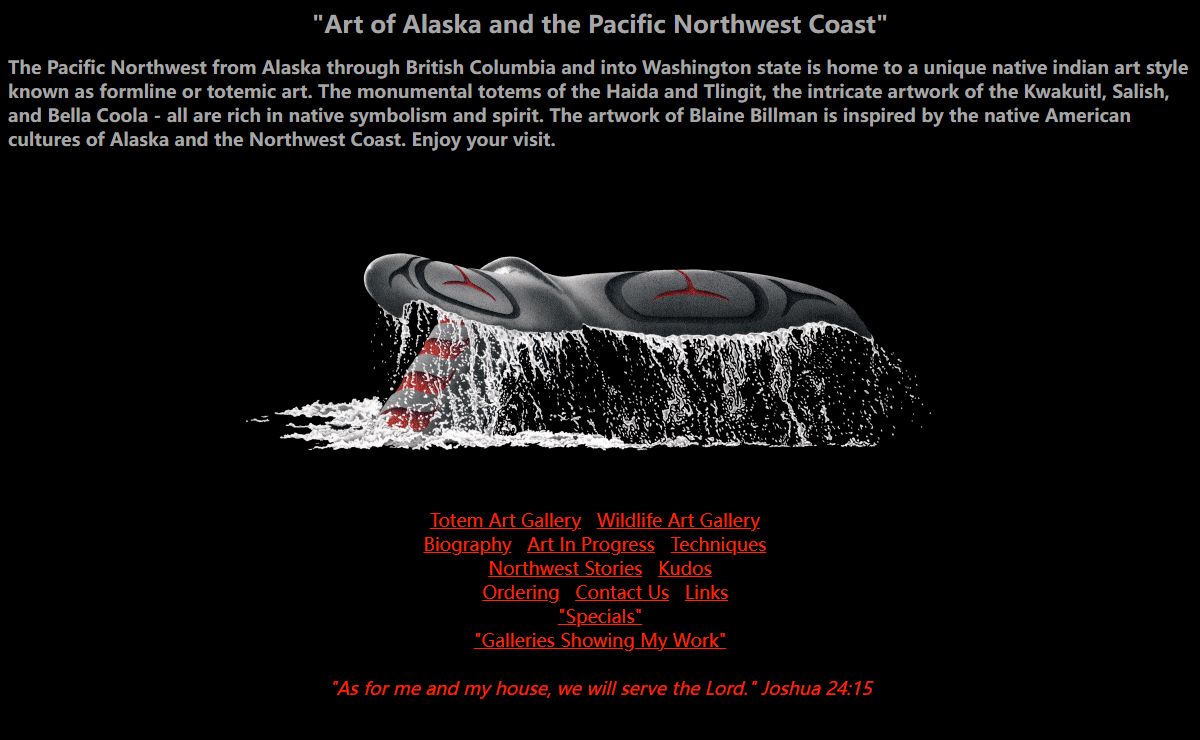 Alaskan and Pacific Northwest Coast Totem and Wildlife Art