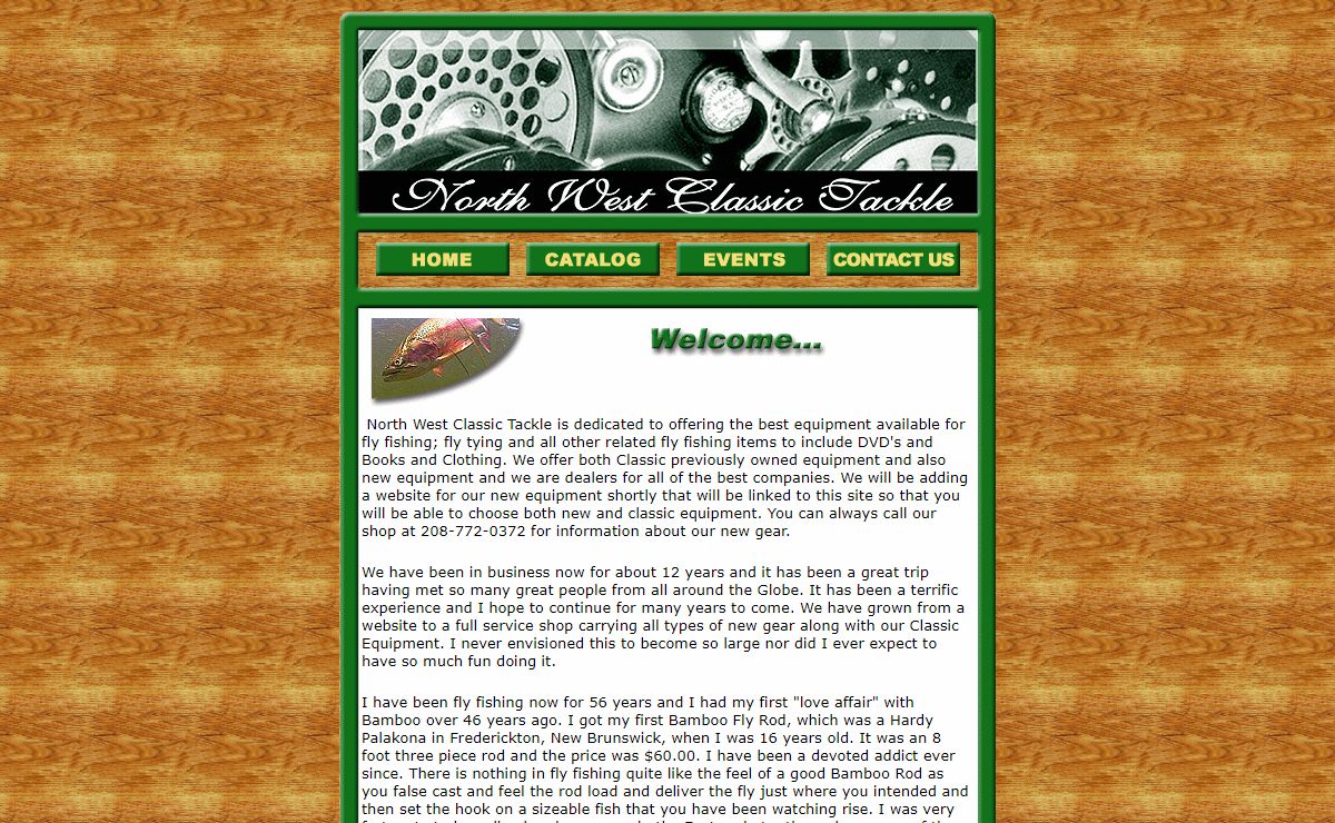 Northwest Classic Tackle - Bamboo Fly Rods, Antique Fly Tying Equipment