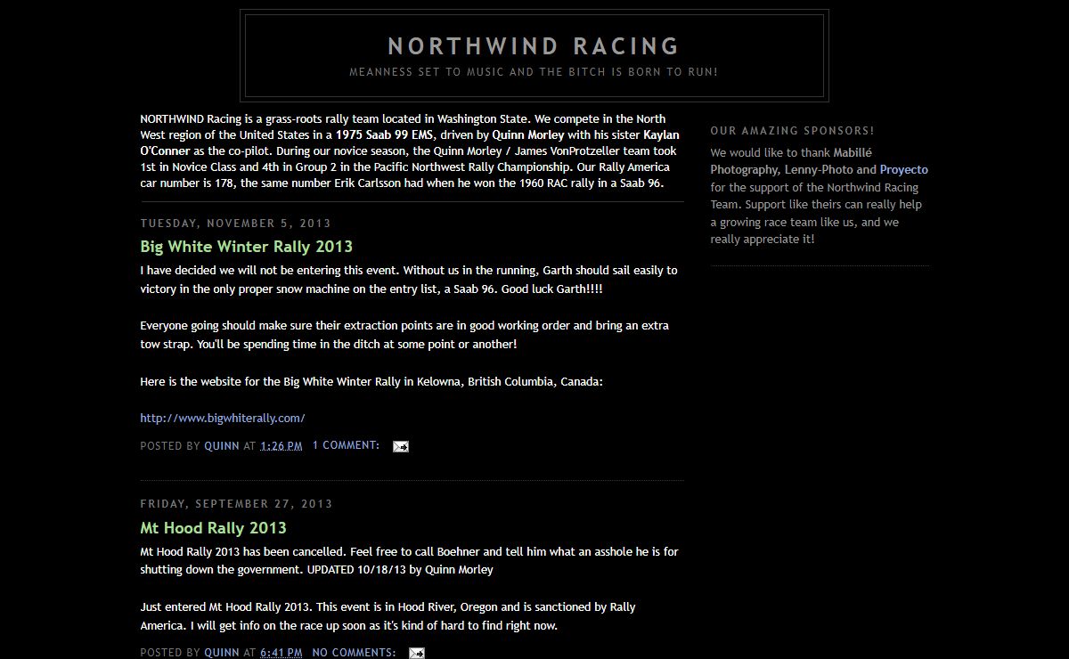 NORTHWIND Racing Rally Team