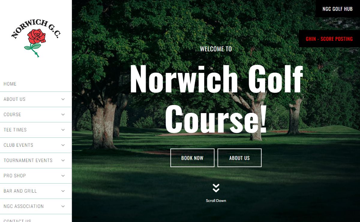 Home - Norwich Golf Course