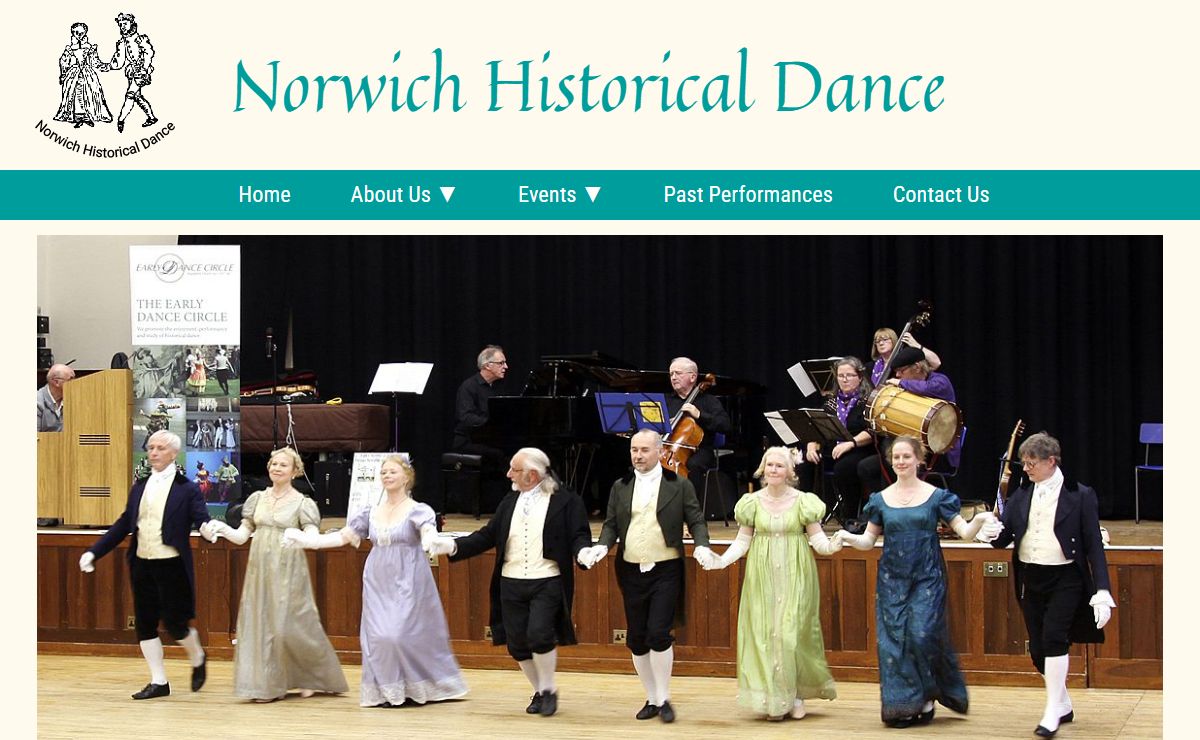 Norwich Historical Dance – Dances from the 14th to the 19th century