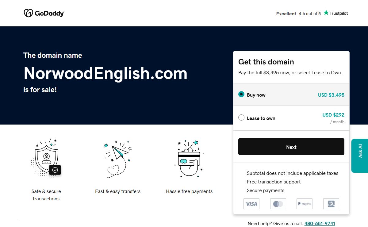 norwoodenglish.com