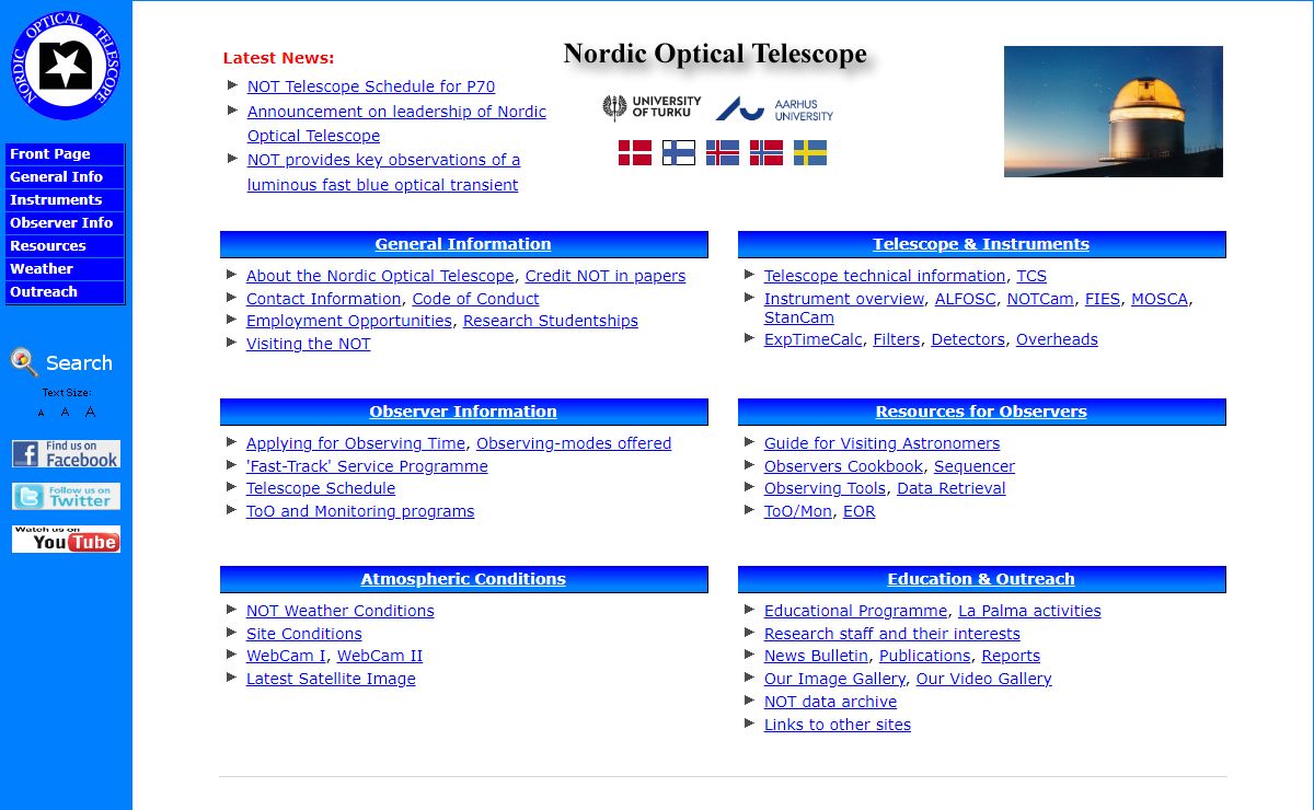 Nordic Optical Telescope