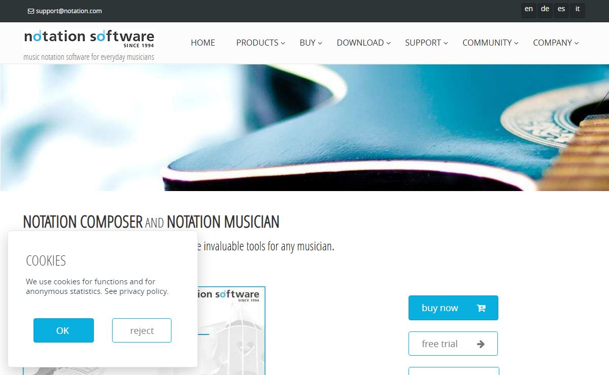 notation software - music software for everyday musicians