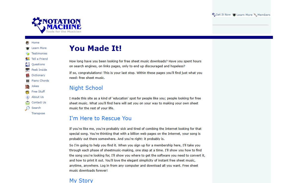 Free Stuff Like Blank Sheet Music, How to Read Sheetmusic, and mor