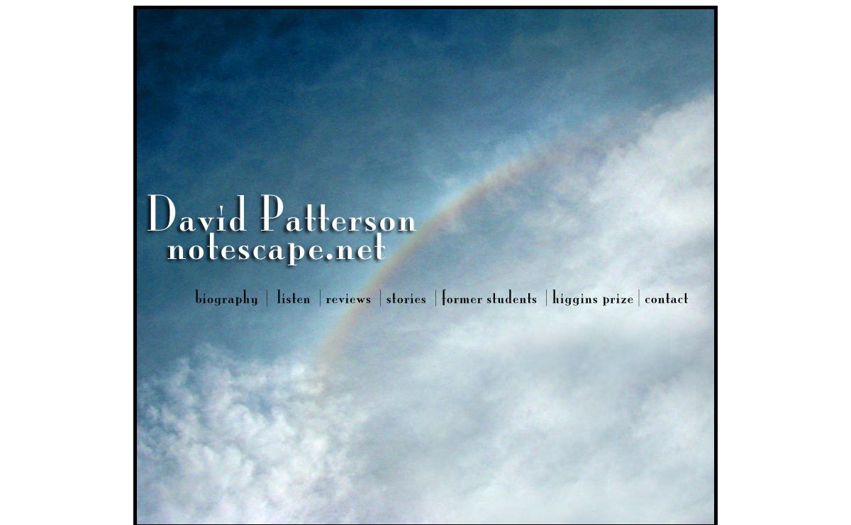 Notescape | David Patterson
