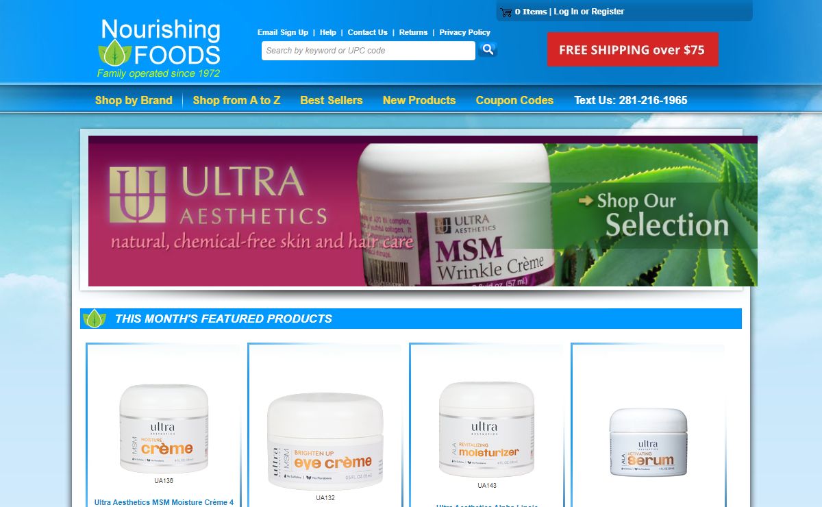 NourishingFoods.com - Save up to 50% on vitamins, minerals, herbs, nutritional supplements, health, beauty and wellness products.