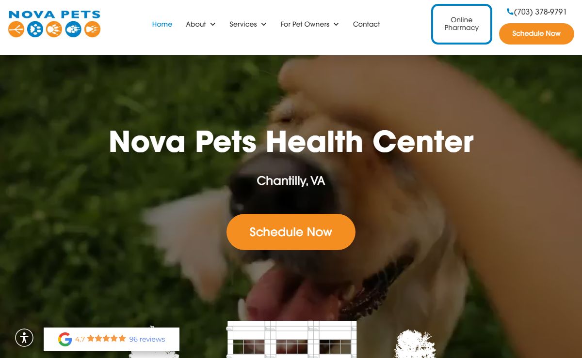 High-Quality Vet Hospital in Chantilly, VA | Nova Pets Health Center