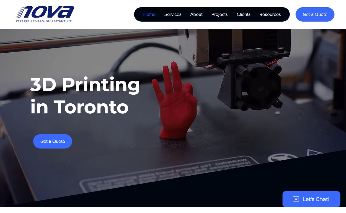 Nova | 3D priniting in Toronto