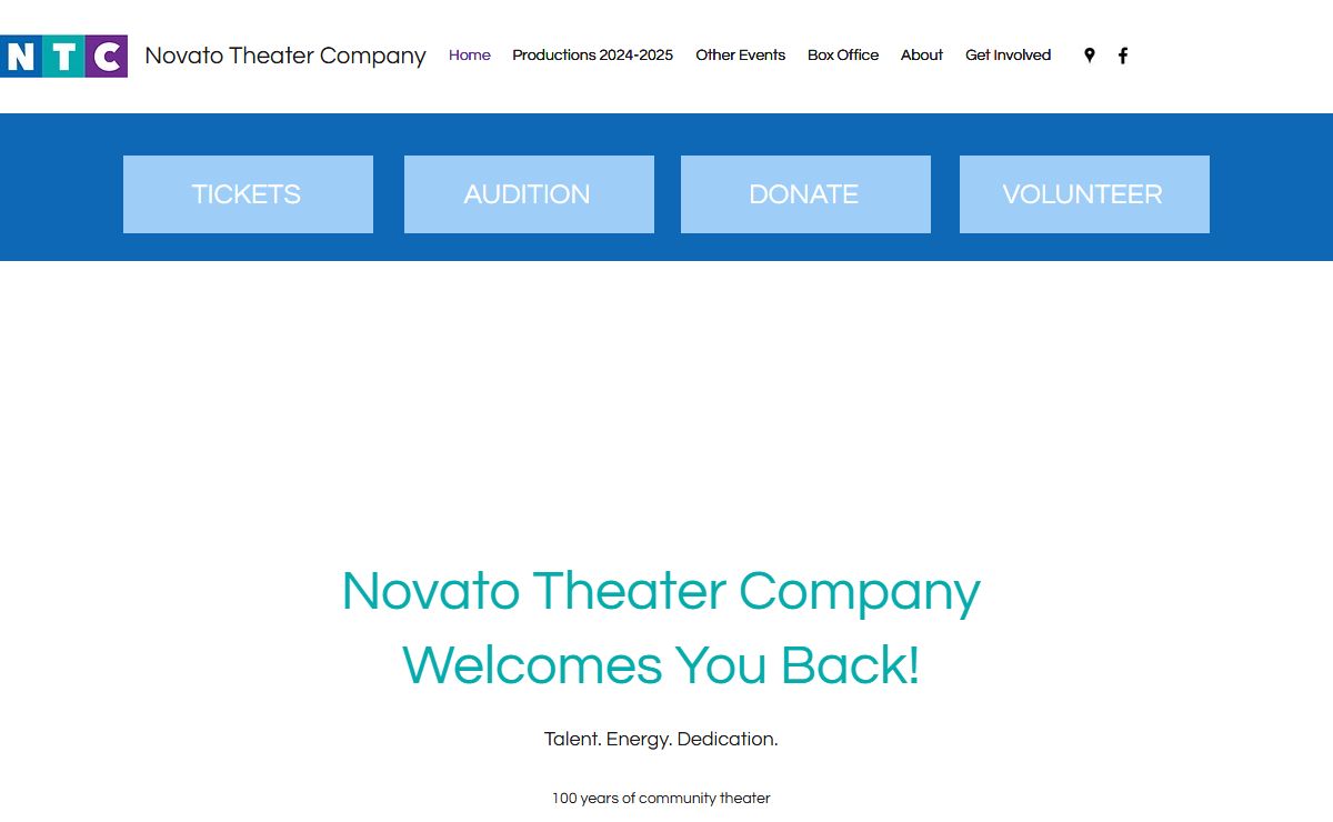 Home | Novato Theater Company | Novato