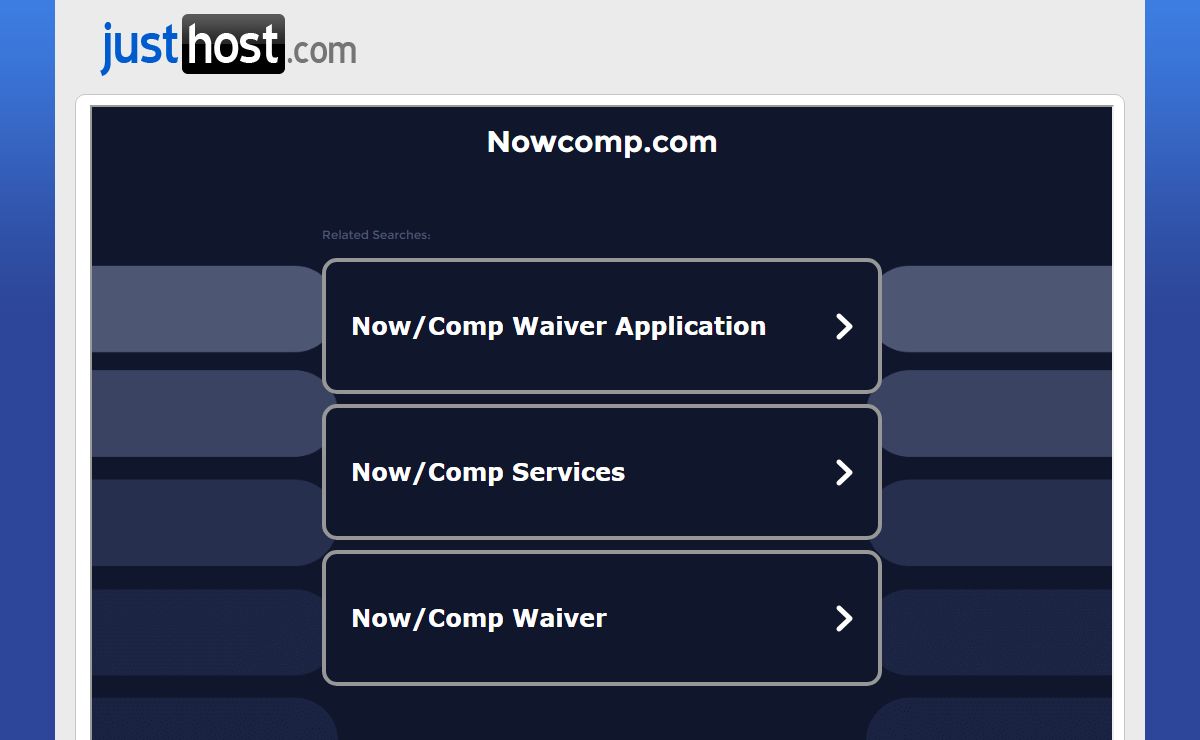 Welcome nowcomp.com - Justhost.com