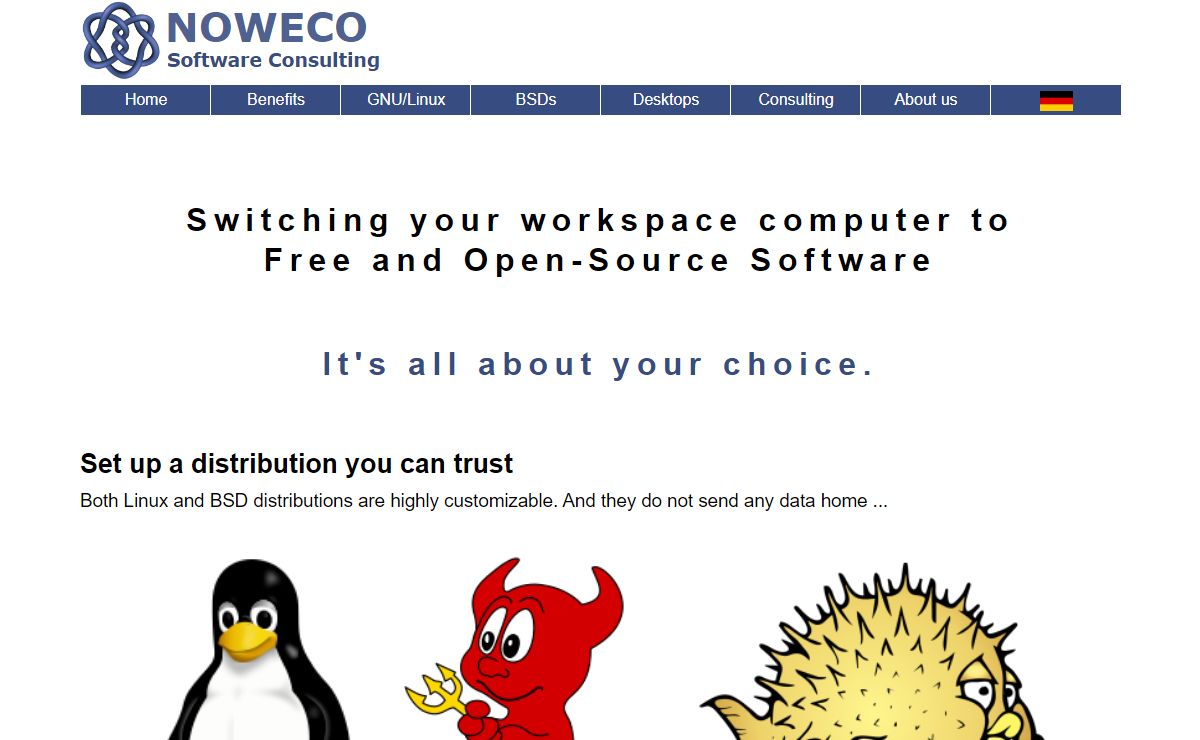 Consulting Free and Open-Source Software