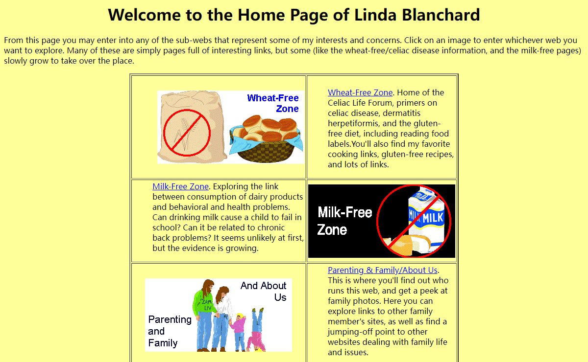Linda Blanchard's Home Page