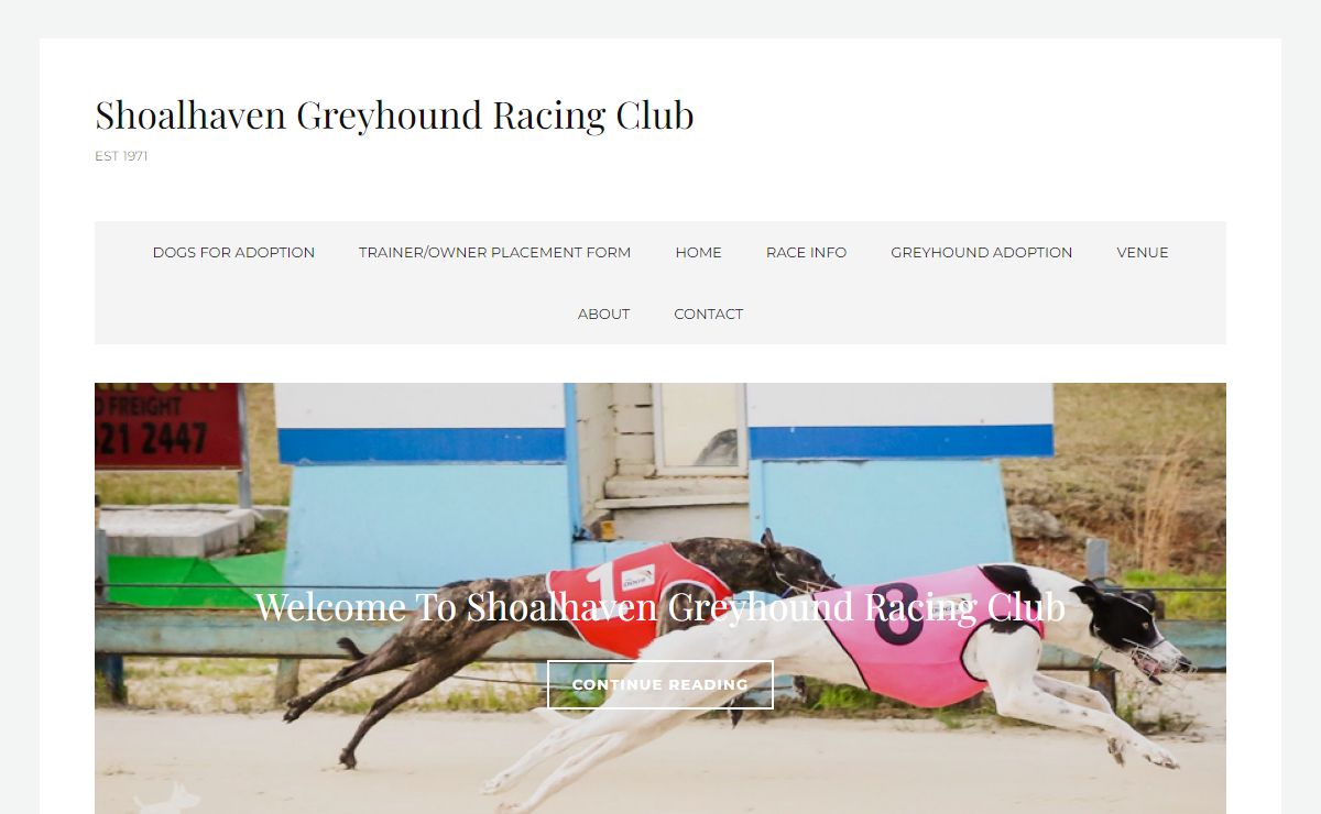 Shoalhaven Greyhound Racing Club – Est 1971