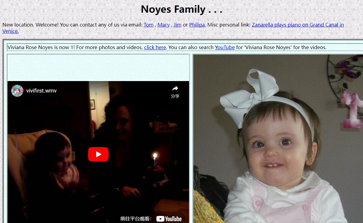 Noyes Family