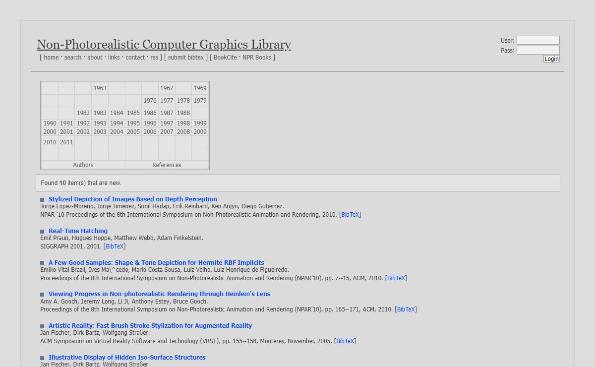 Non-Photorealistic Computer Graphics Library