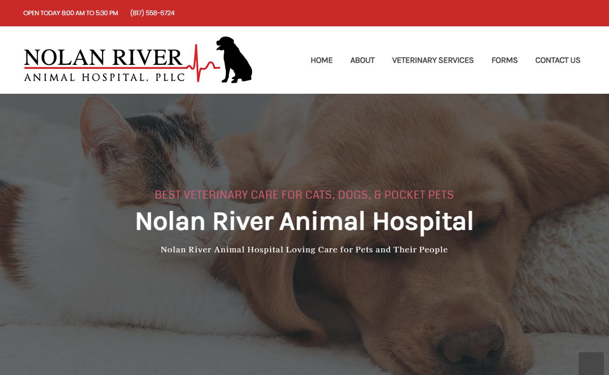 Nolan River Animal Hospital | Cleburne, TX | Loving Care for Pets and Their People