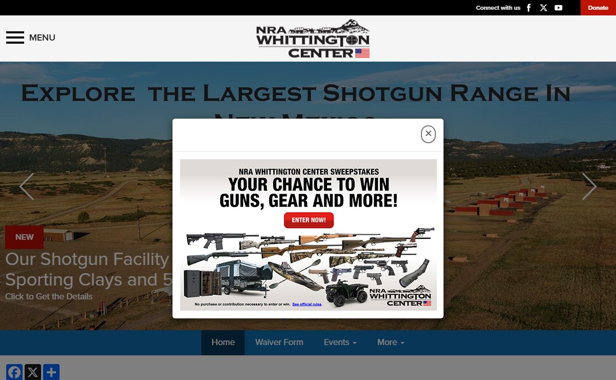 The Country's Premier Shooting Facility | NRA Whittington Center