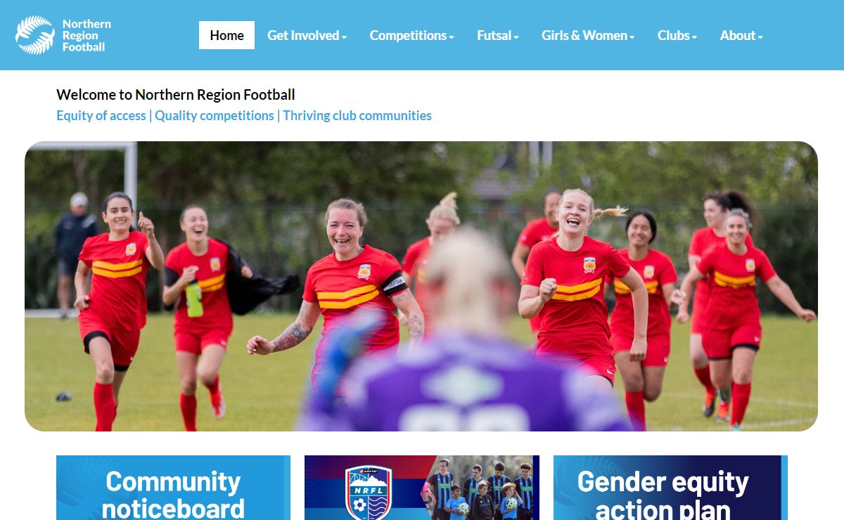 Northern Region Football - Home