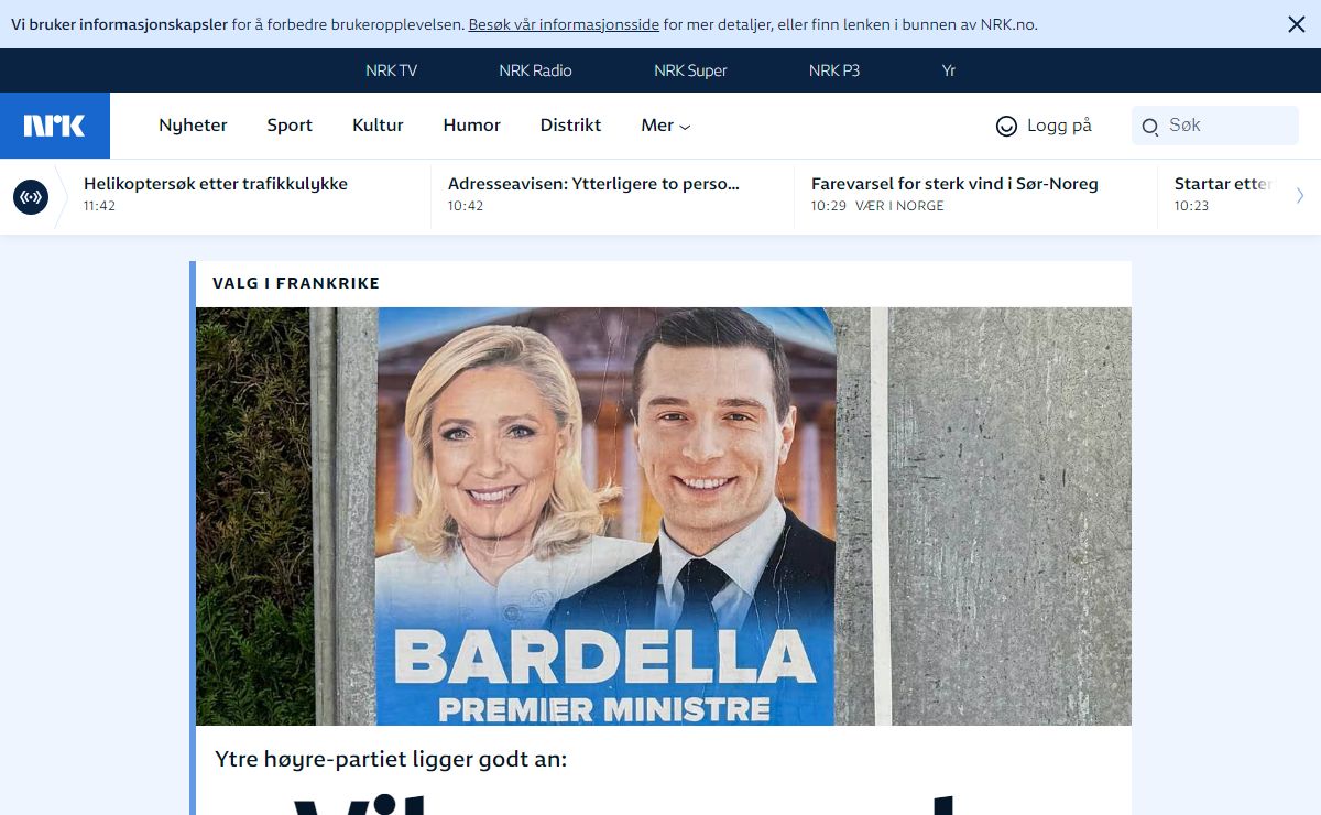 NRK.no – nyheter, tv og radio fra Norge og hele verden