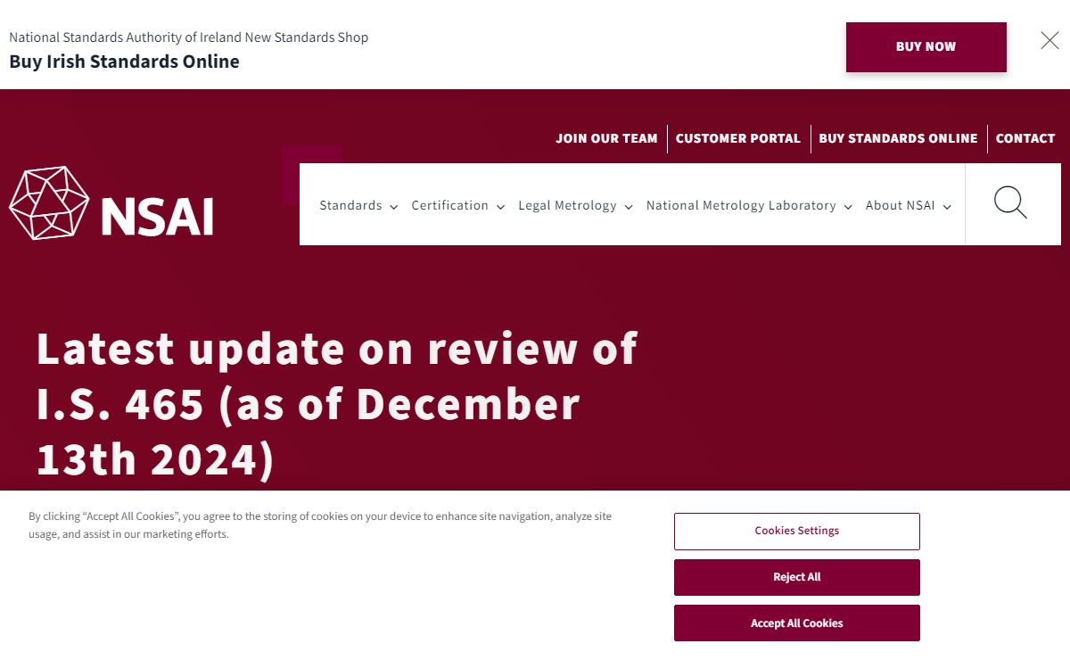 NSAI - NSAI | National Standards Authority of Ireland