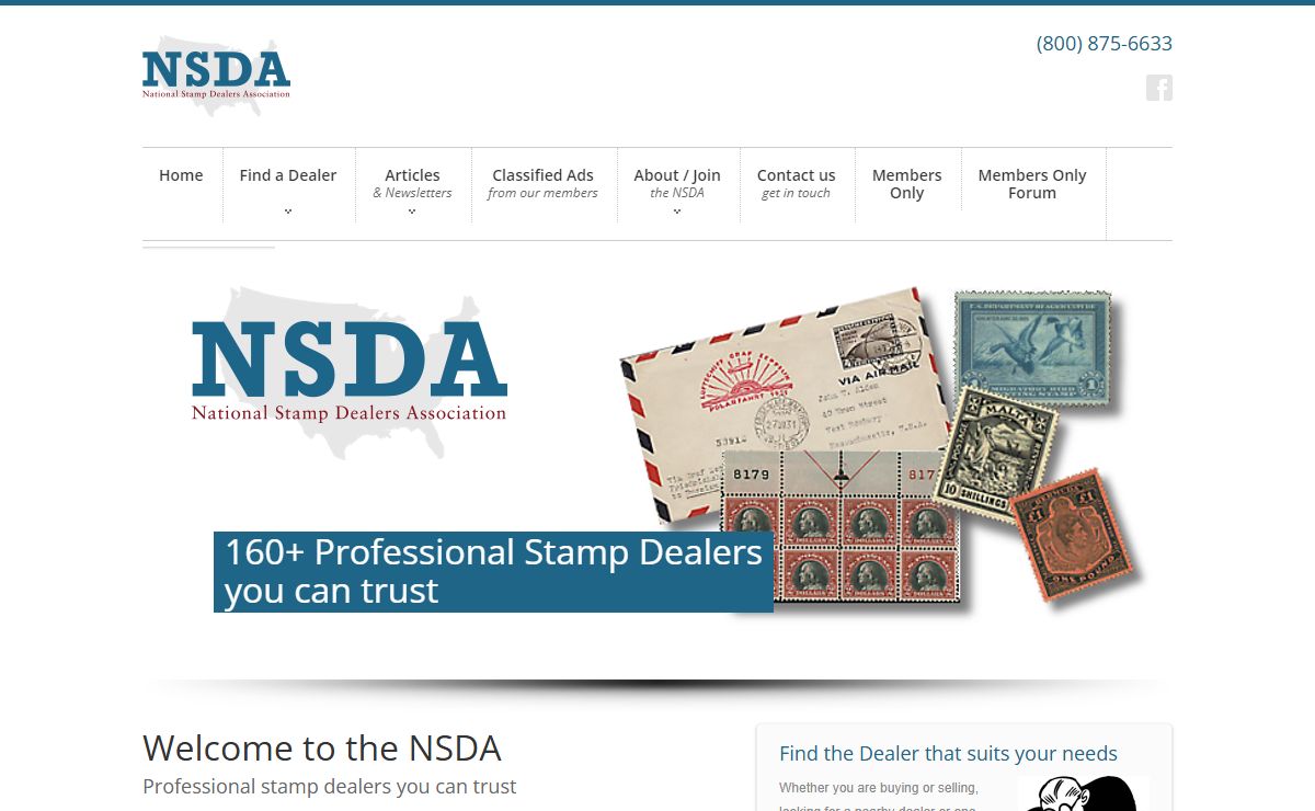 NSDA - National Stamp Dealers' Association