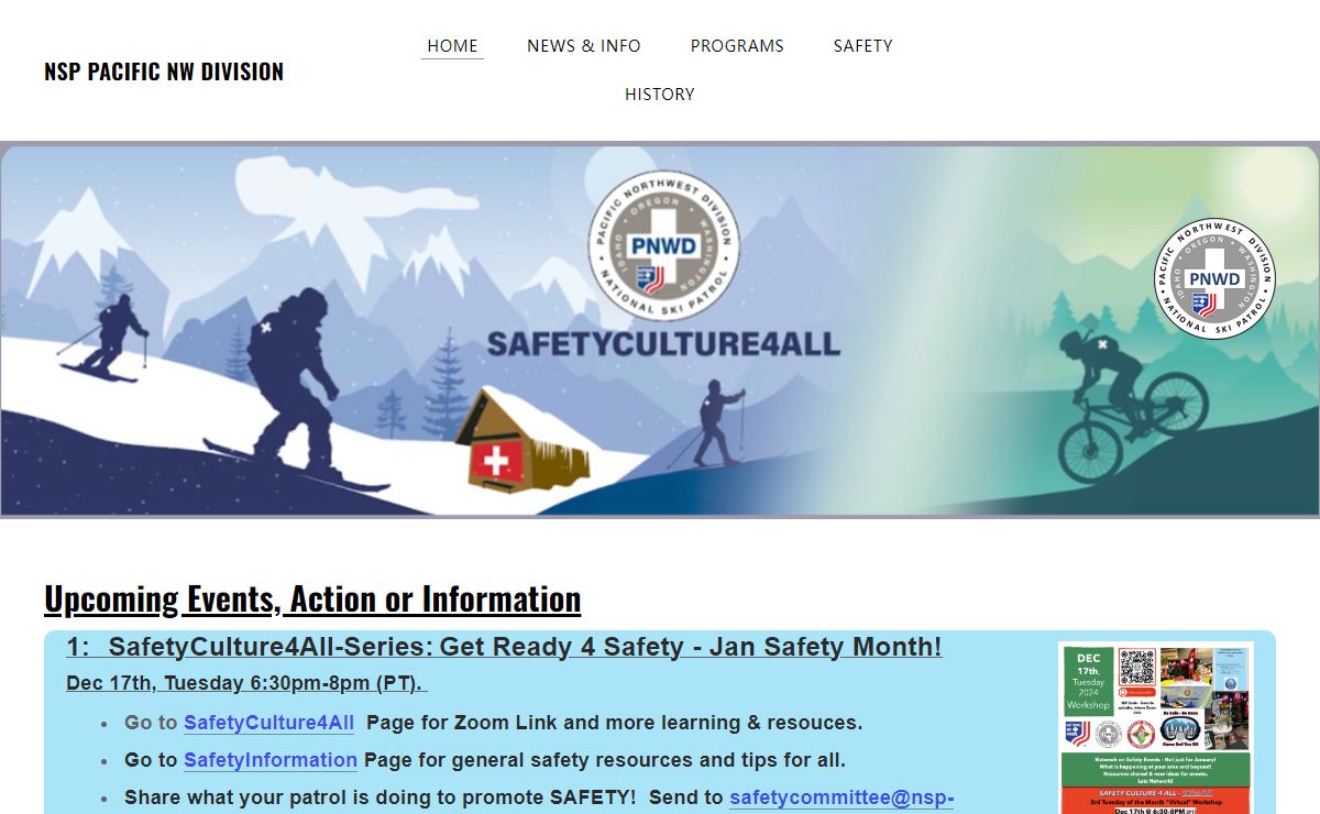 NSP PACIFIC NW DIVISION - Home