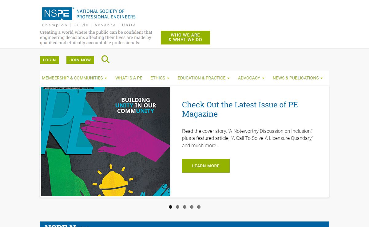 National Society of Professional Engineers |