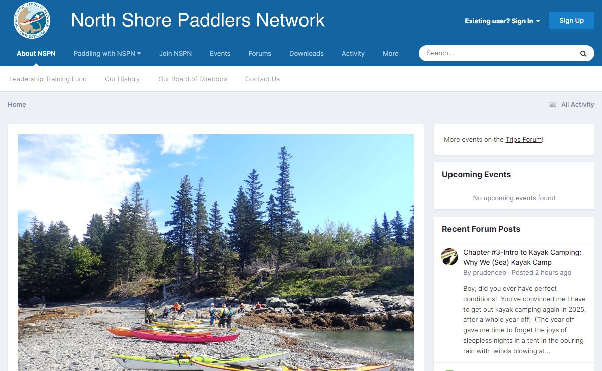 Home - North Shore Paddlers Network