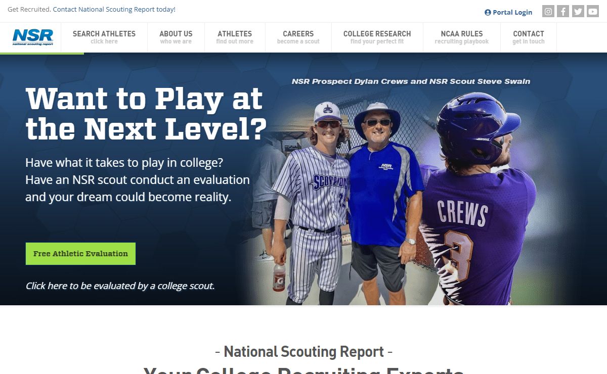 National Scouting Report - College Scouting Organization