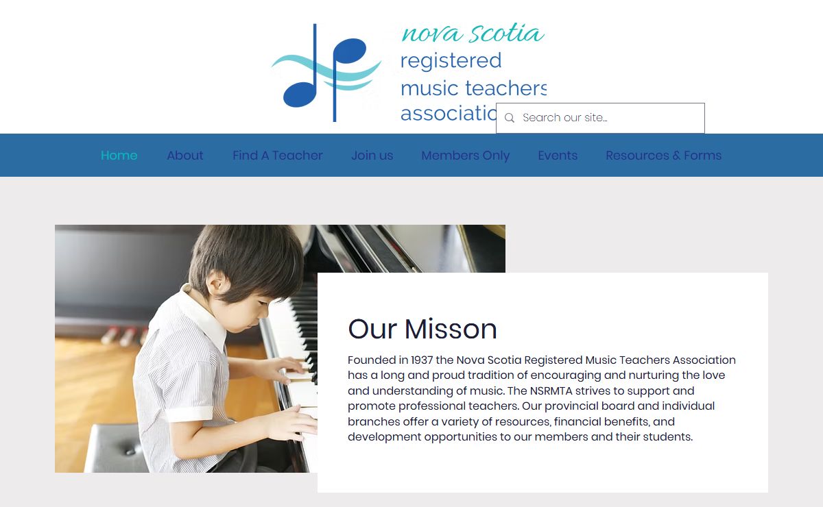 Music Teacher | Nova Scotia Registered Music Teachers Association | Nova Scotia
