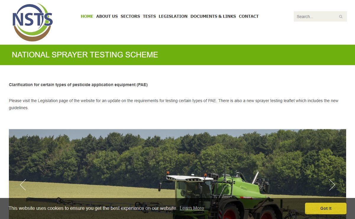 National Sprayer Testing Scheme