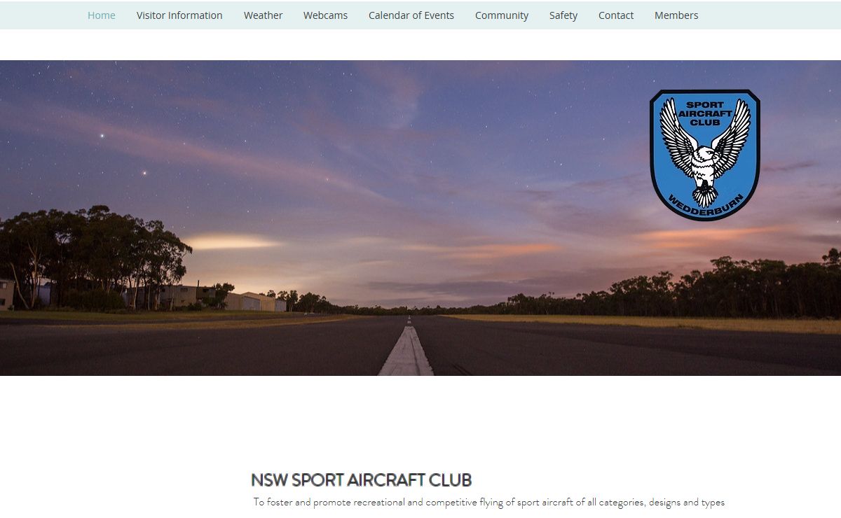 NSW Sport Aircraft Club - Wedderburn YWBN
