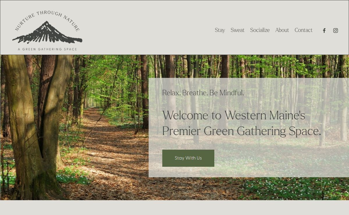 Nurture Through Nature | Maine's Premier Green-Certified Retreat Center in the Heart of Lakes and Mountains