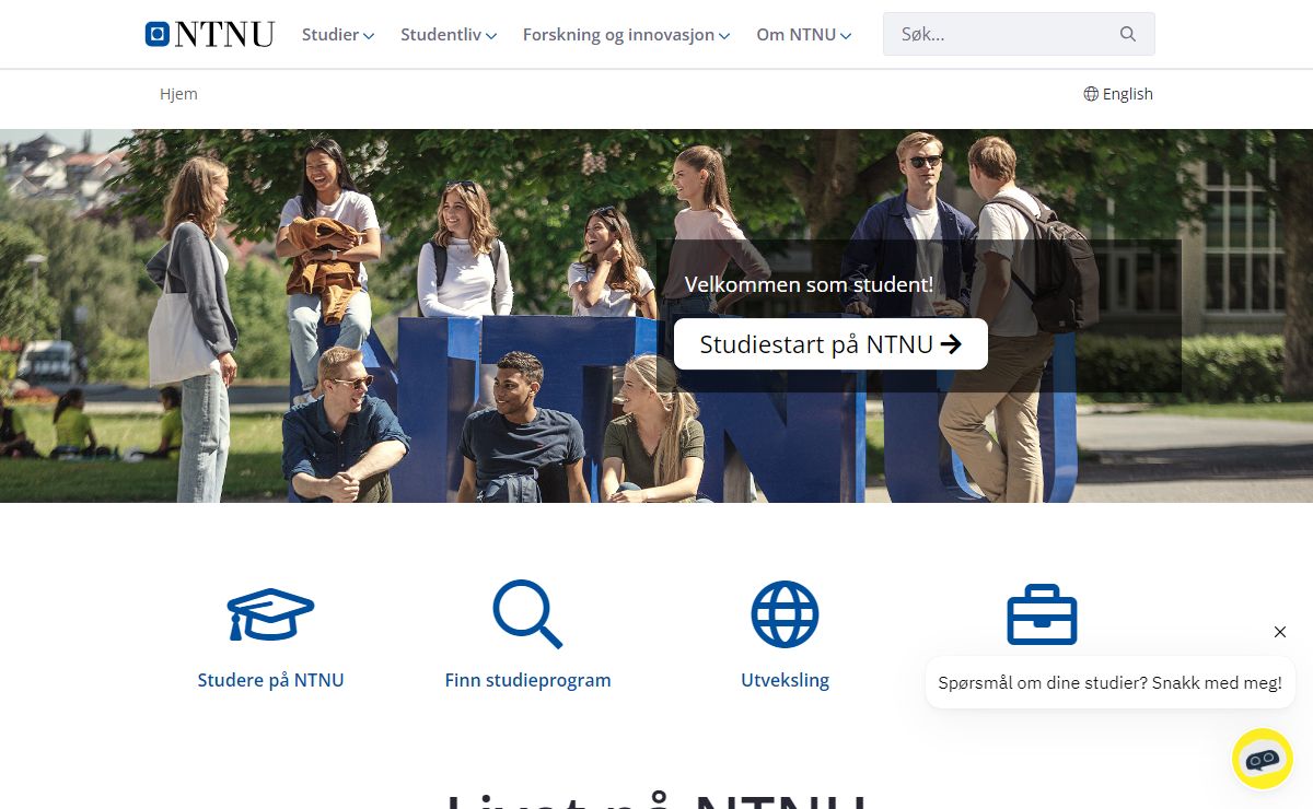 NTNU: Norges teknisk-naturvitenskapelige universitet - NTNU