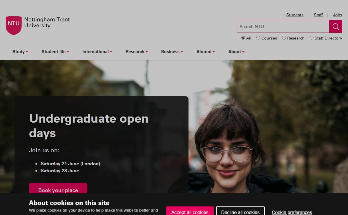 Home | Nottingham Trent University
