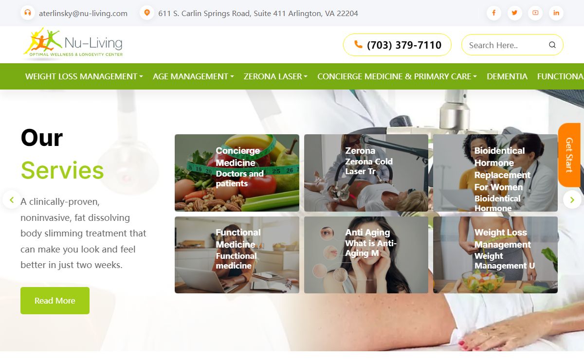 Experience Doctor for Anti-Aging ,Concierge medicine in Arlington.- Nu Living