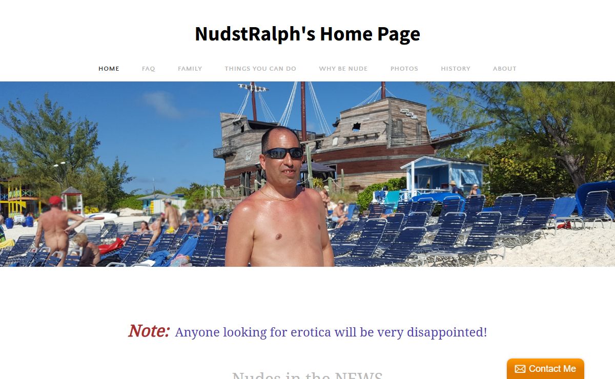 NudstRalph's Home Page - NudstRalph's Home Page