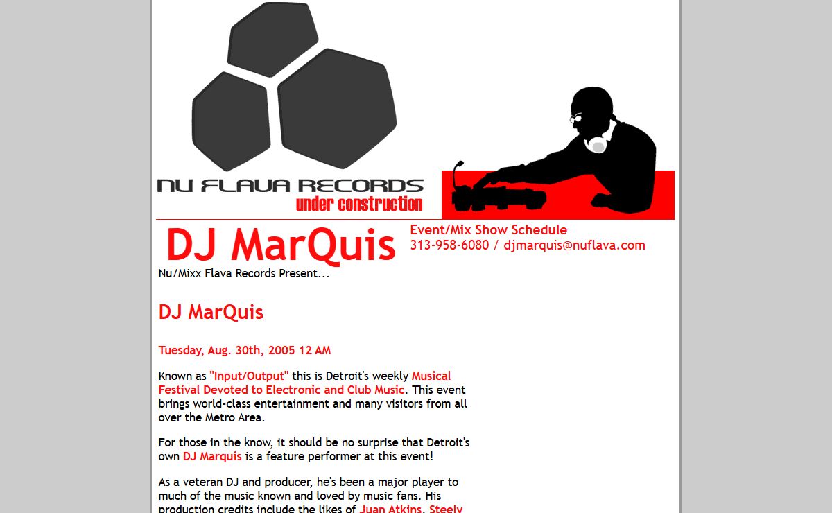 Nuflava Records - DJ Marquis