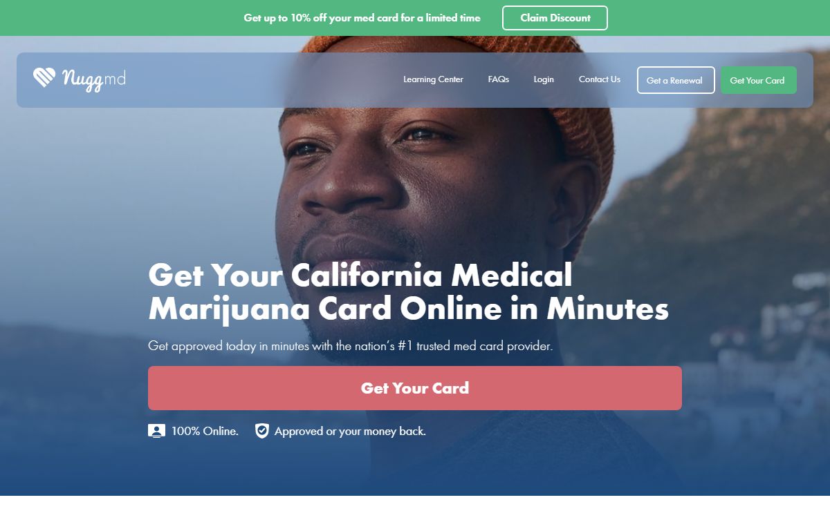 Get Your Medical Marijuana Card Online | NuggMD