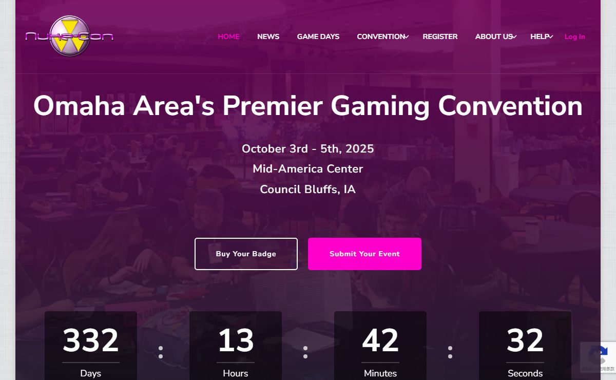 Nuke-Con – Omaha Area's Premier Gaming Convention