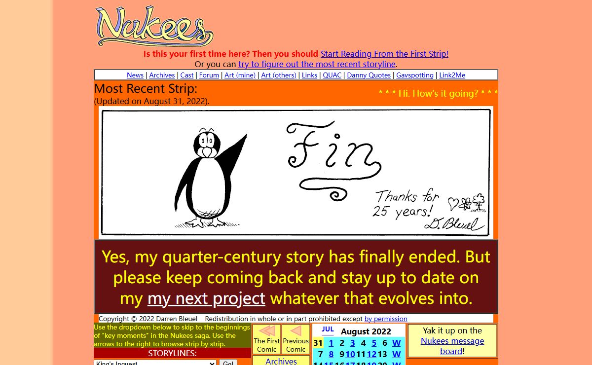 Nukees, The Atomic Comic Strip