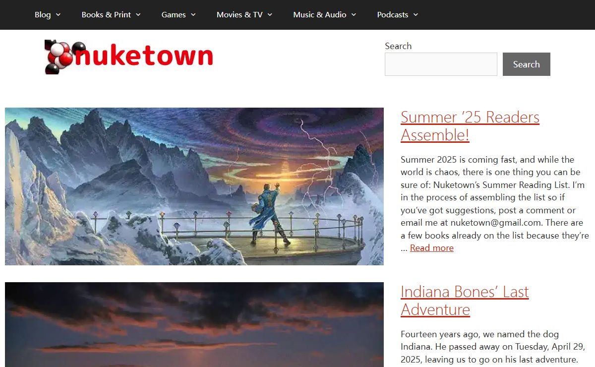 Life, Liberty, and the Pursuit of Geekdom - Nuketown