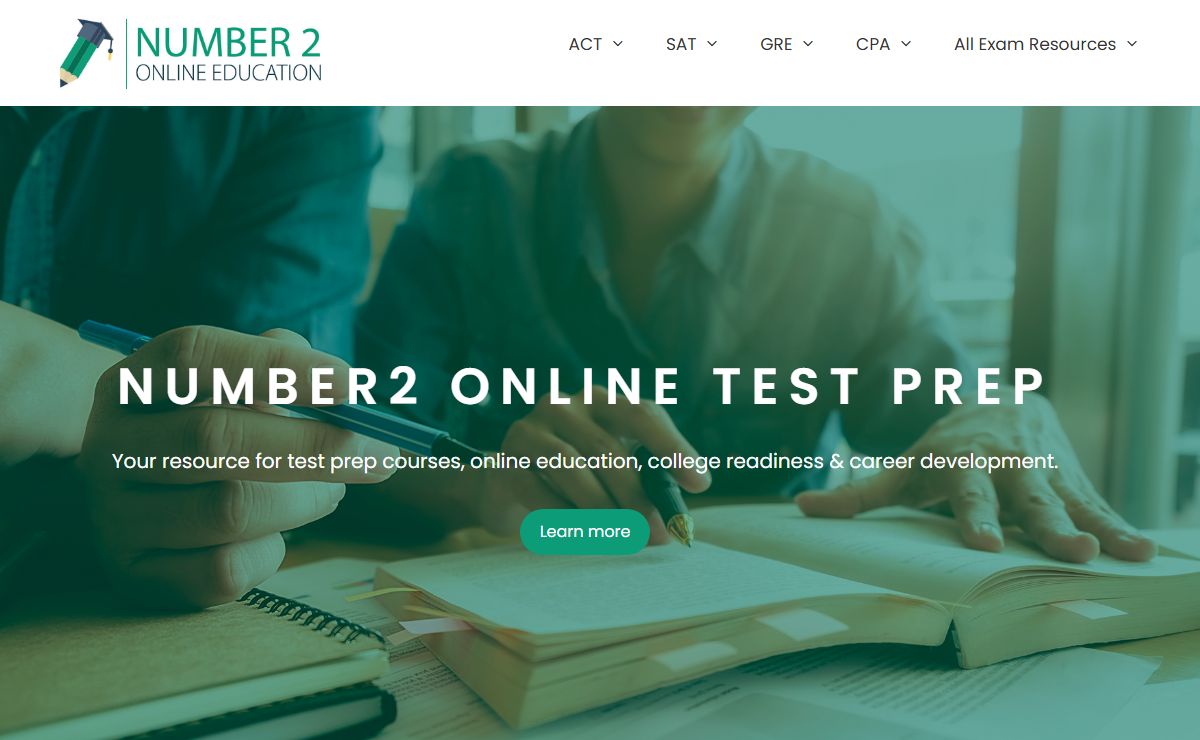 Number2 - Online Test Prep Courses for College Readiness & Career Development