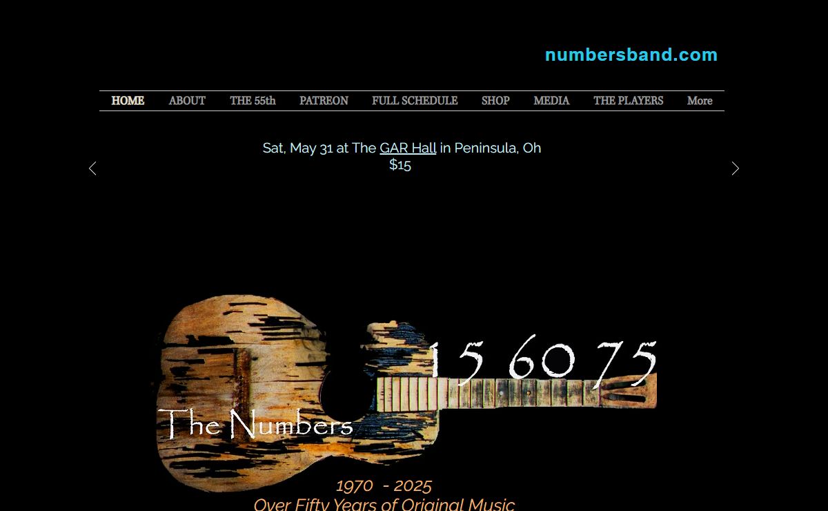 Original Music | 15 60 75 Numbers Band