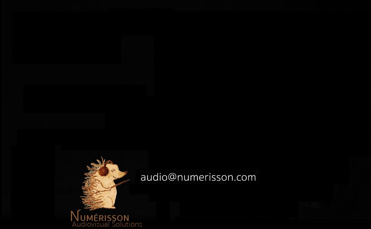 Vente et intégration de matériel audiovisuel