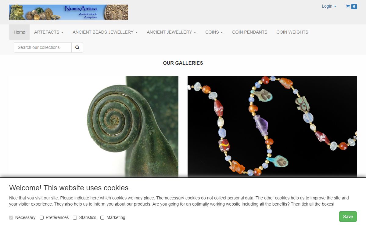 Ancient & Medieval coins, antiquities and jewellery