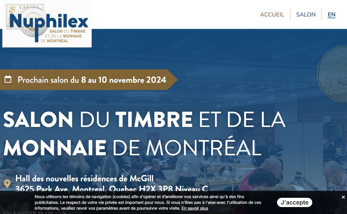 Nuphilex | Salon Du Timbre Et De La Monnaie De Montréal