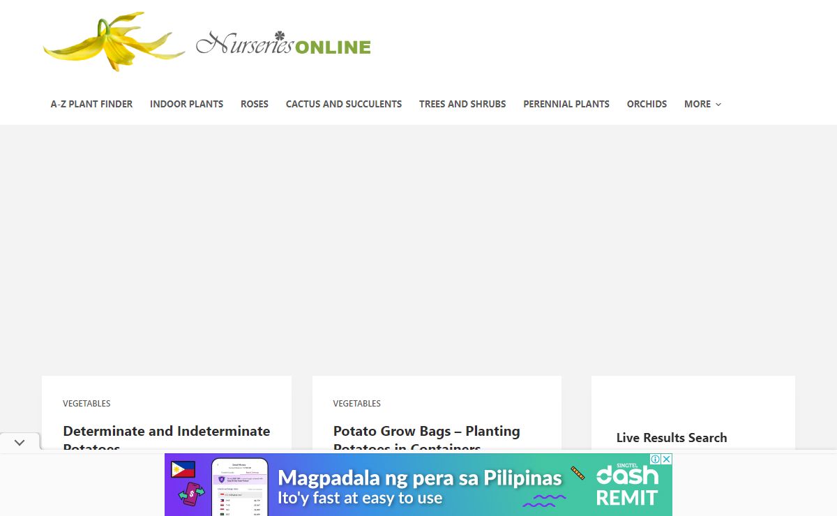 Plant Finder and Gardening Guide | Nurseries Online USA