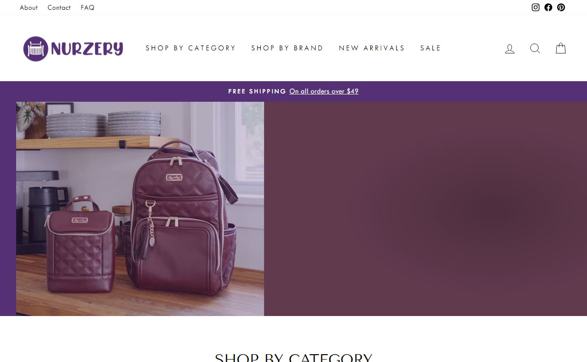 Nursery decor, diaper bags, baby bedding and more | Nurzery.com
